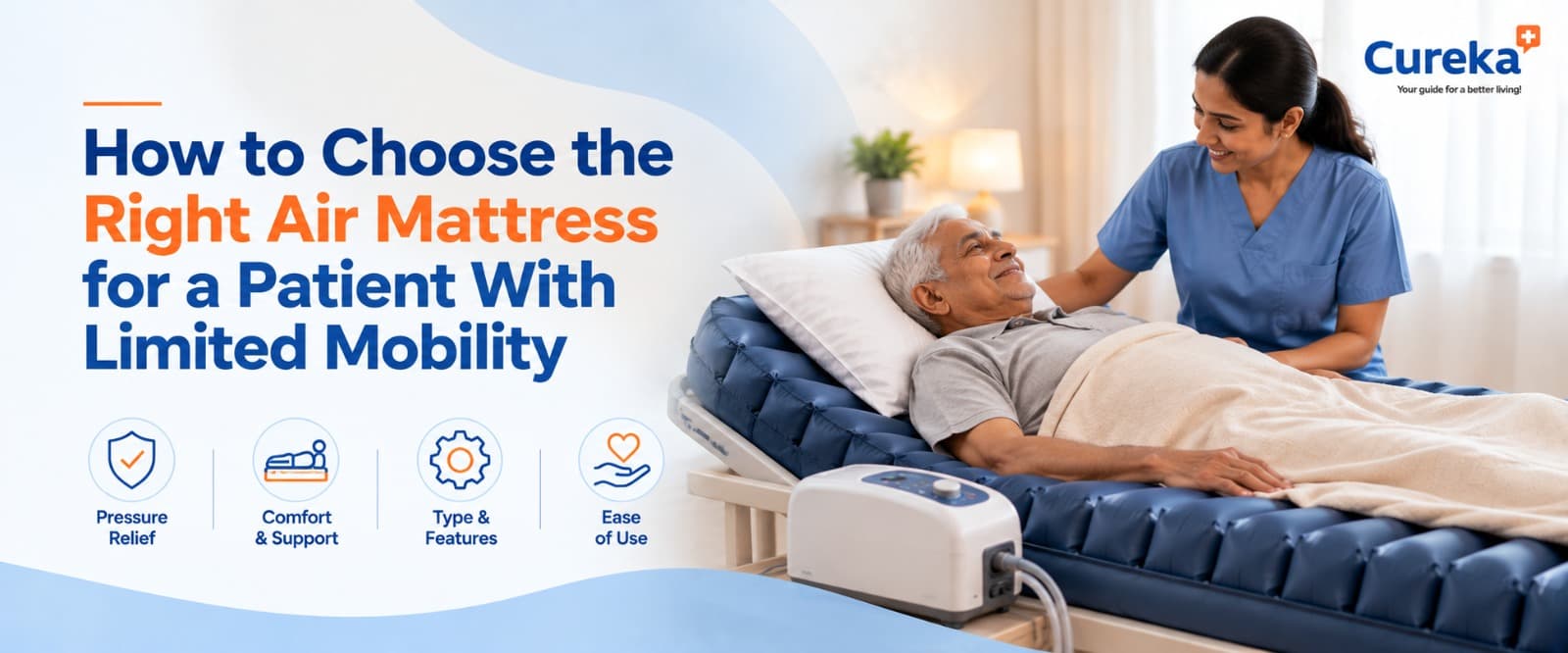 How to Choose the Right Air Mattress for a Patient With Limited Mobility