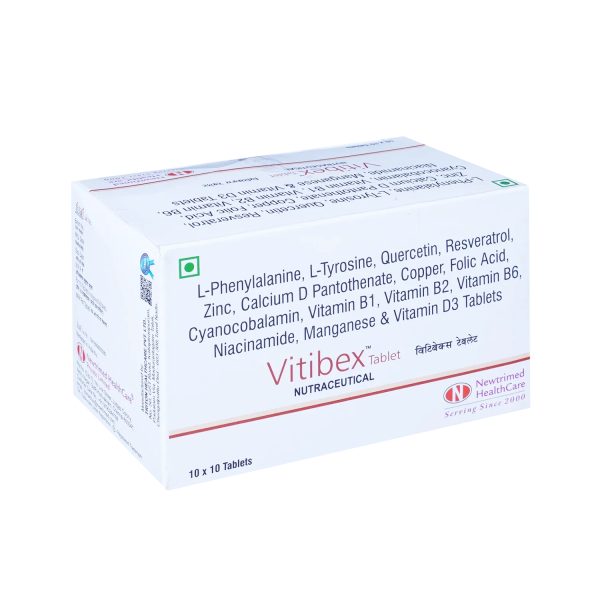 Newtrimed Vitibex Tablet for Vitiligo 10nos Newtrimed Vitibex Tablet for Vitiligo 10nos