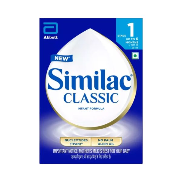 Similac Classic Infant Formula-Stage 1 400g Refill (upto 6 months) Similac Classic Infant Formula-Stage 1 400g Refill (upto 6 months)